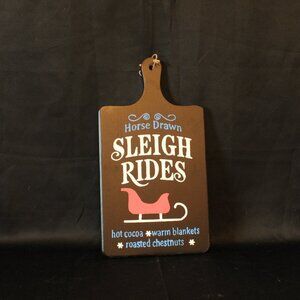 Hand Painted Cutting Board Christmas Decor